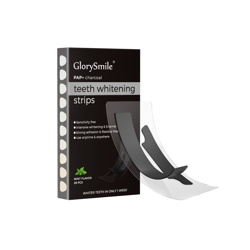 Glorysmle PAP+ Charcoal Teeth Whitening Strips Wholesale 